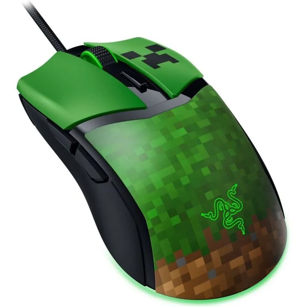 Razer Cobra Customizable Gaming Mouse - Minecraft Edition